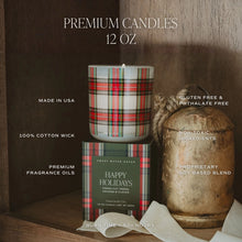Load image into Gallery viewer, Sweet Water Decor - Happy Holidays 12 oz Boxed Soy Candle