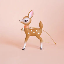 Load image into Gallery viewer, Holiday Retro Deer Ornament