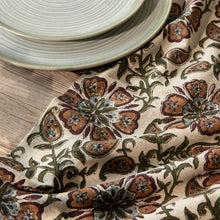 Load image into Gallery viewer, Elysian Block Print Dishtowel