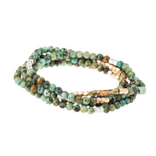 Load image into Gallery viewer, Scout - Stone Wrap African Turquoise - Stone of Transformation