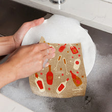 Load image into Gallery viewer, Cheers Swedish Dishcloth