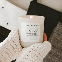 Load image into Gallery viewer, Sweet Water Decor - Sugar Cookies Soy Candle White Jar 15oz