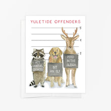 Load image into Gallery viewer, Yuletide Offenders Card