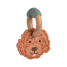 Load image into Gallery viewer, Mudpie - Dark Golden Doodle Teether
