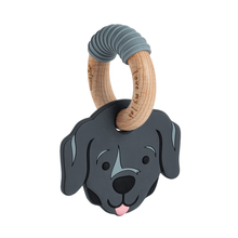 Load image into Gallery viewer, Mudpie - Black Lab Teether