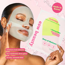Load image into Gallery viewer, ESW Beauty - Dose of Moisture Hydrating Hydrogel PDRN Face Mask