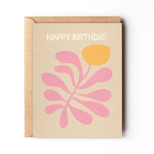 Load image into Gallery viewer, Happy Birthday Coral Card