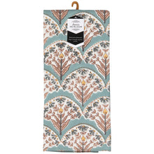 Load image into Gallery viewer, Bouquet Block Print Dishtowel
