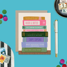 Load image into Gallery viewer, Birthday Books Card