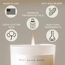 Load image into Gallery viewer, Sweet Water Decor - Cozy Season Soy Candle White Jar 11oz