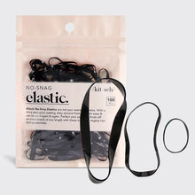 Load image into Gallery viewer, Kitsch - No-Snag Elastic 100pc Black