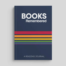 Load image into Gallery viewer, Books Remembered: Reading Journal