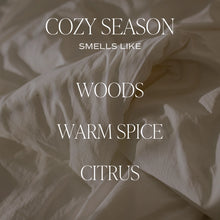 Load image into Gallery viewer, Sweet Water Decor - Cozy Season Soy Candle White Jar 15oz