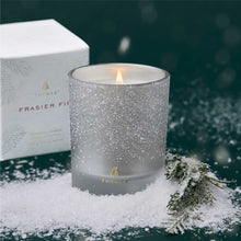 Load image into Gallery viewer, Thymes - Frasier Fir Flocked Poured Candle 6.5oz