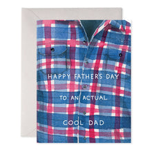 Load image into Gallery viewer, Plaid Dad Father's Day Card