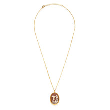 Load image into Gallery viewer, Amano Studio - Hummingbird Vintage Cameo Necklace