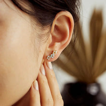 Load image into Gallery viewer, Lover's Tempo - Floral Climber Earrings