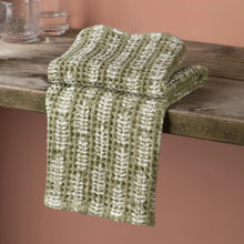 Load image into Gallery viewer, Fern Block Print Dishtowel