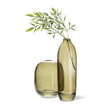 Load image into Gallery viewer, Moss Green Tall Bud Vase