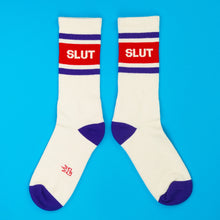 Load image into Gallery viewer, Gumball Poodle - Slut Gym Crew Socks