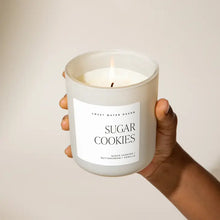Load image into Gallery viewer, Sweet Water Decor - Sugar Cookies Soy Candle White Jar 15oz