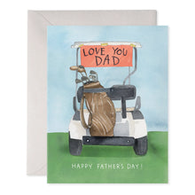 Load image into Gallery viewer, Golf Cart Dad Card