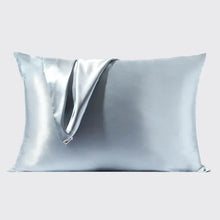 Load image into Gallery viewer, Kitsch - Satin Pillowcase - Haze Blue