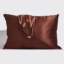 Load image into Gallery viewer, Kitsch - Satin Pillowcase - Chocolate