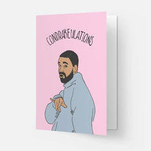 Load image into Gallery viewer, Drake - Condrakeulations Card