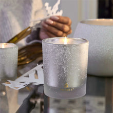 Load image into Gallery viewer, Thymes - Frasier Fir Flocked Poured Candle 6.5oz