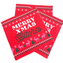 Load image into Gallery viewer, Merry Xmas Bitches Napkins- 20ct
