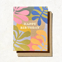 Load image into Gallery viewer, Happy Birthday Pastel Floral Birthday Card