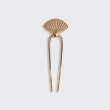 Load image into Gallery viewer, Kitsch - Metal Clam Shell French Hair Pin - Gold