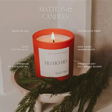 Load image into Gallery viewer, Sweet Water Decor - Holiday Soy Candle Matte Red Jar 15oz