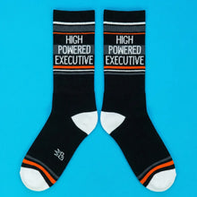 Load image into Gallery viewer, Gumball Poodle - High Powered Executive Gym Crew Socks