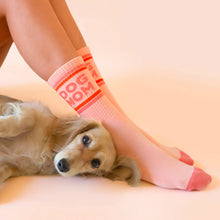 Load image into Gallery viewer, Dog Mom Ribbed Crew Socks
