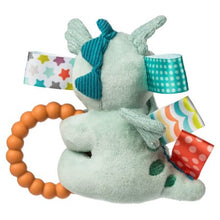 Load image into Gallery viewer, Taggies Drax Dragon Teether Rattle – 6″