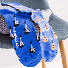 Load image into Gallery viewer, Friday Sock Co. - Men's Acoustic Guitar & Electric Guitar Socks