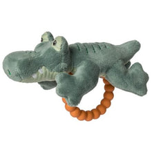 Load image into Gallery viewer, Alligator Teether Rattle – 6″