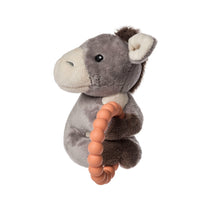 Load image into Gallery viewer, Dusty Donkey Teether Rattle – 6″