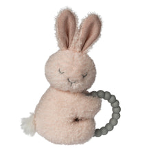 Load image into Gallery viewer, Sweet Dreams Bunny Teether Rattle – 6″