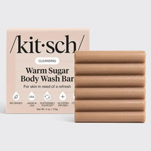 Load image into Gallery viewer, Kitsch - Cleansing Warm Sugar Body Wash Bar