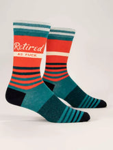 Load image into Gallery viewer, Retired As Fuck - Men's Crew Socks