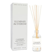 Load image into Gallery viewer, Sweet Water Decor - Cashmere and Vanilla Clear Reed Diffuser