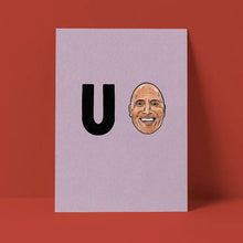 Load image into Gallery viewer, U Rock Card