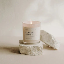 Load image into Gallery viewer, Sweet Water Decor - Stress Relief Soy Candle White Jar 11oz