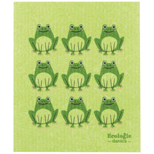Load image into Gallery viewer, Ribbit Swedish Dishcloth