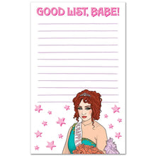 Load image into Gallery viewer, Chappell Roan Good List, Babe! - Notepad