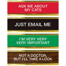 Load image into Gallery viewer, Daily Desk Plaque