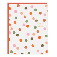 Load image into Gallery viewer, Holiday Confetti Card